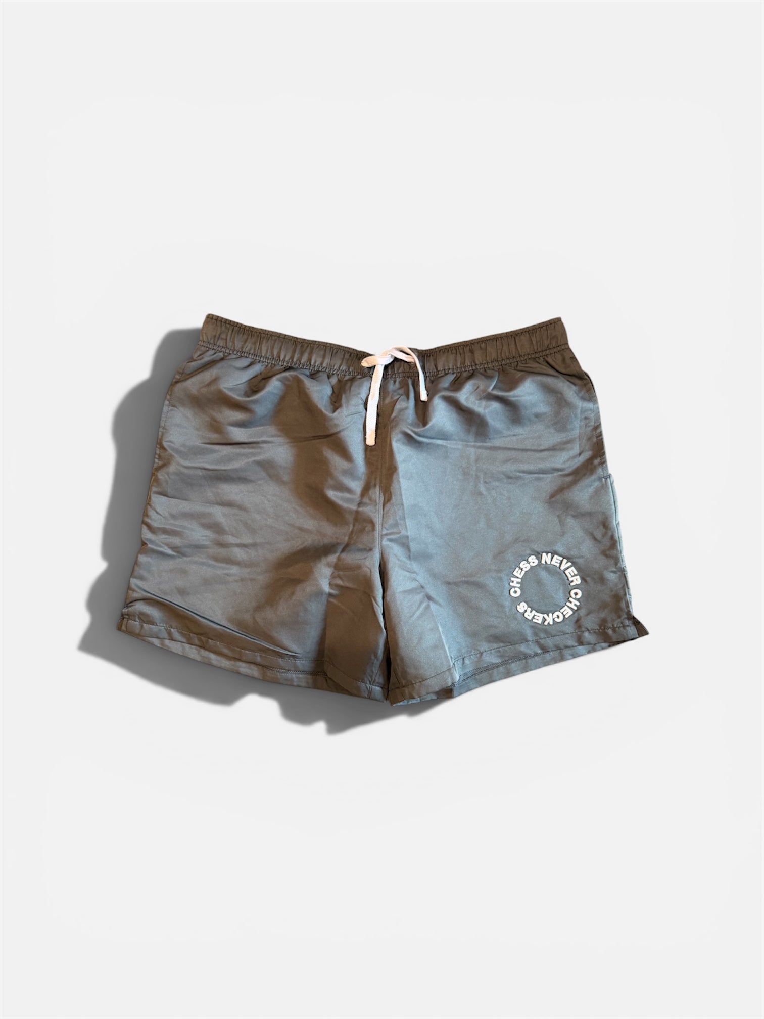 Silk Nylon CNC Runner Shorts