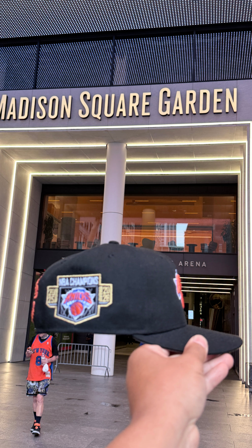 Knicks Championship CNC Fitted Hat