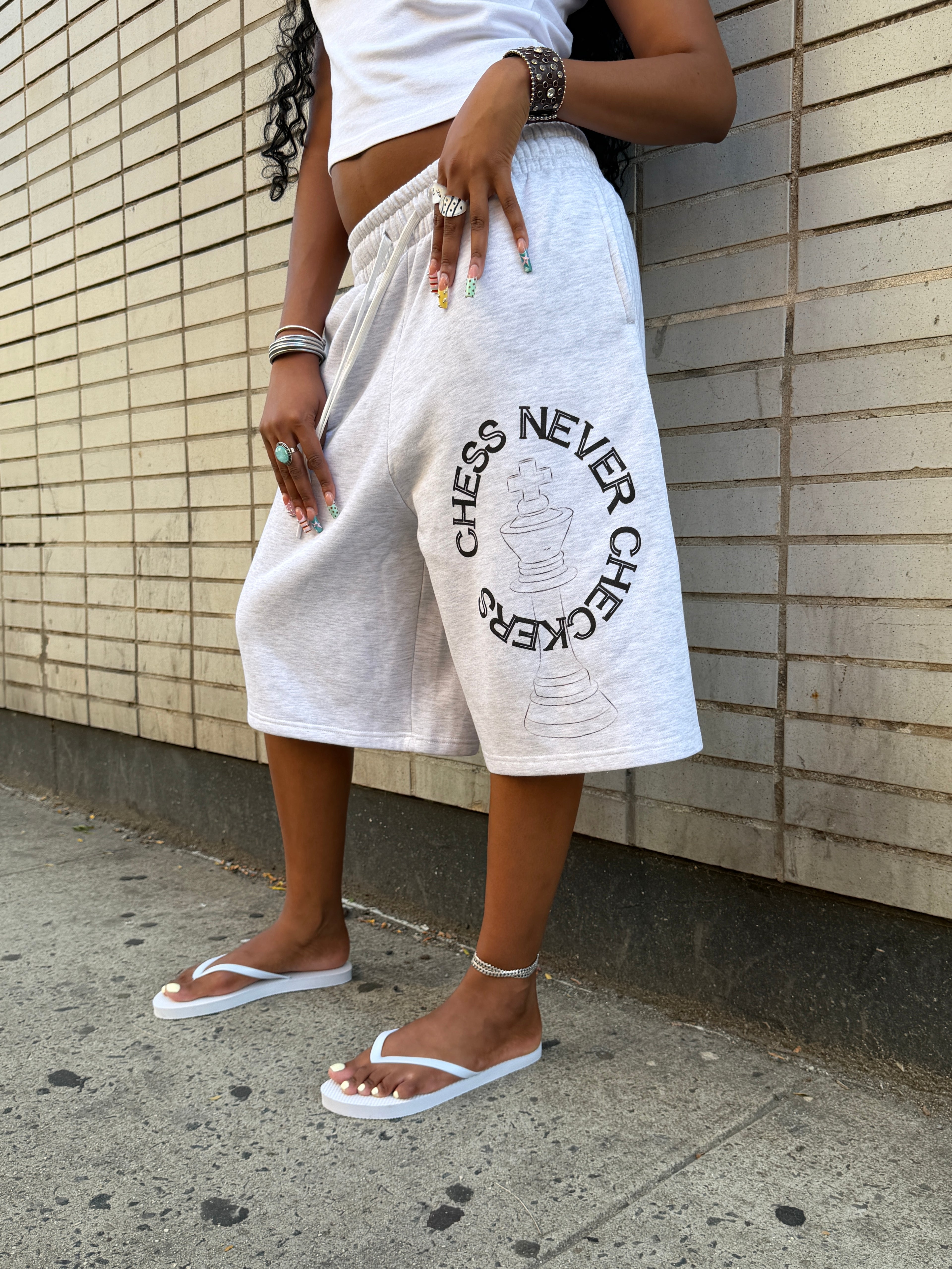 CNC 3QTR Unisex Sweat Shorts