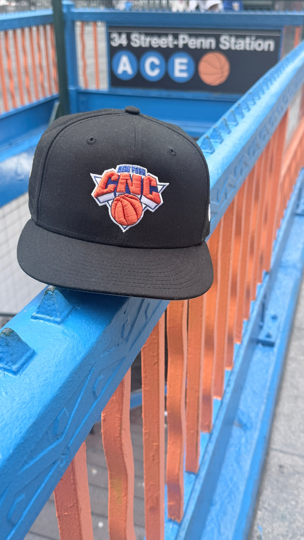 Knicks Championship CNC Fitted Hat